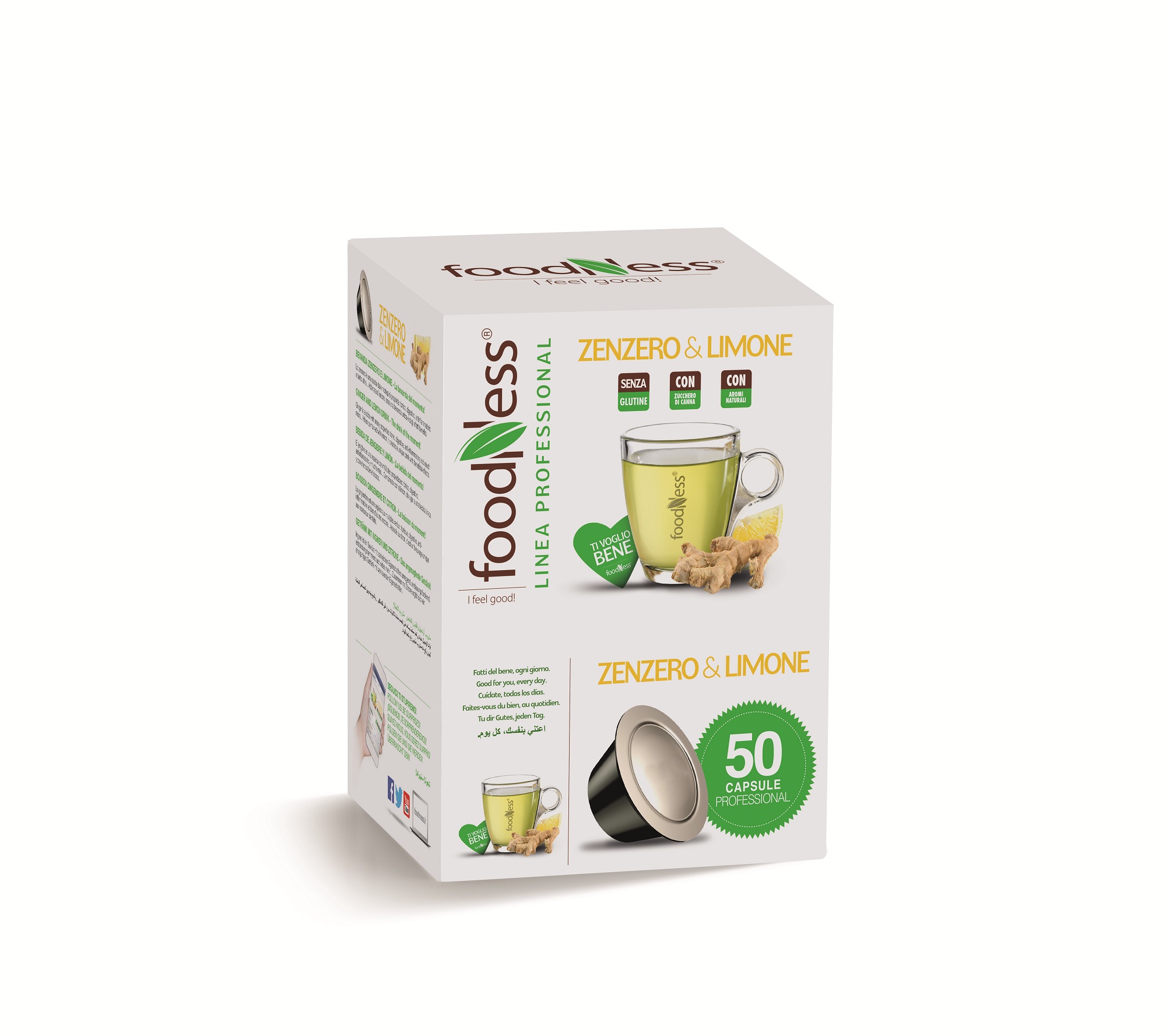 BOX 50 CPS DOLCEGUSTO - Zenzero e Limone