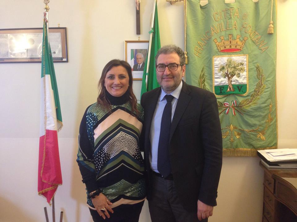 Maurizio Bruno e Marina Turaccio