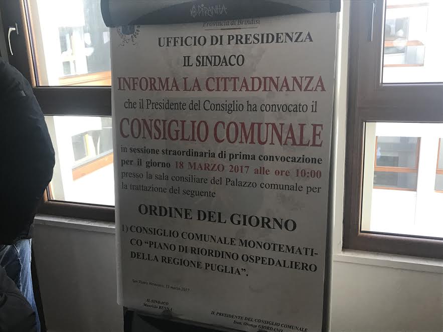 consiglio comunale san pietro