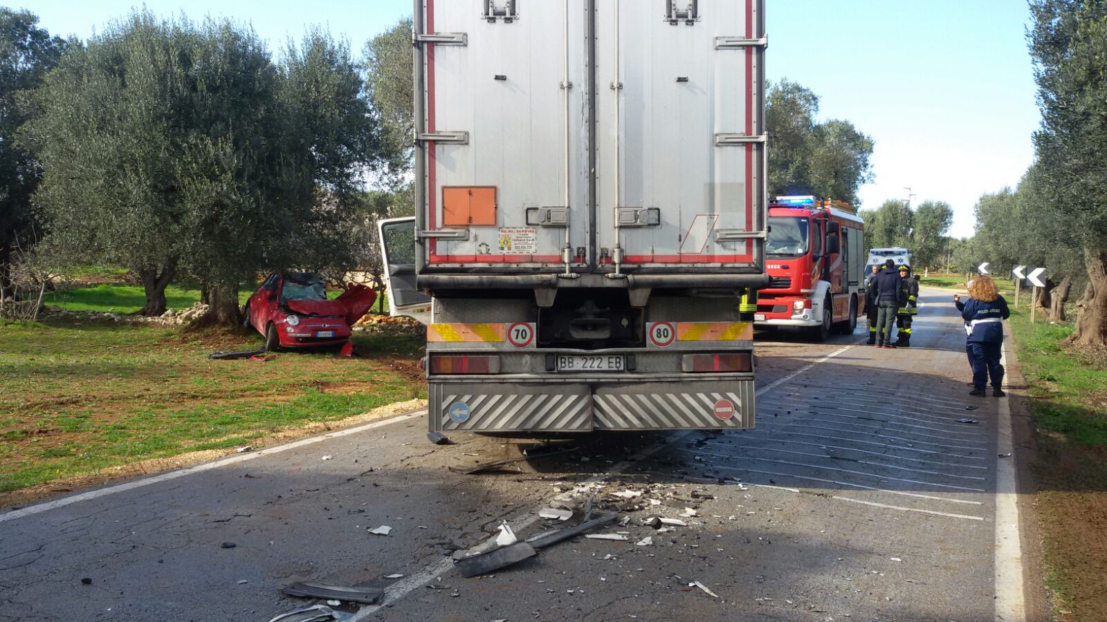 incidente ostuni francavilla