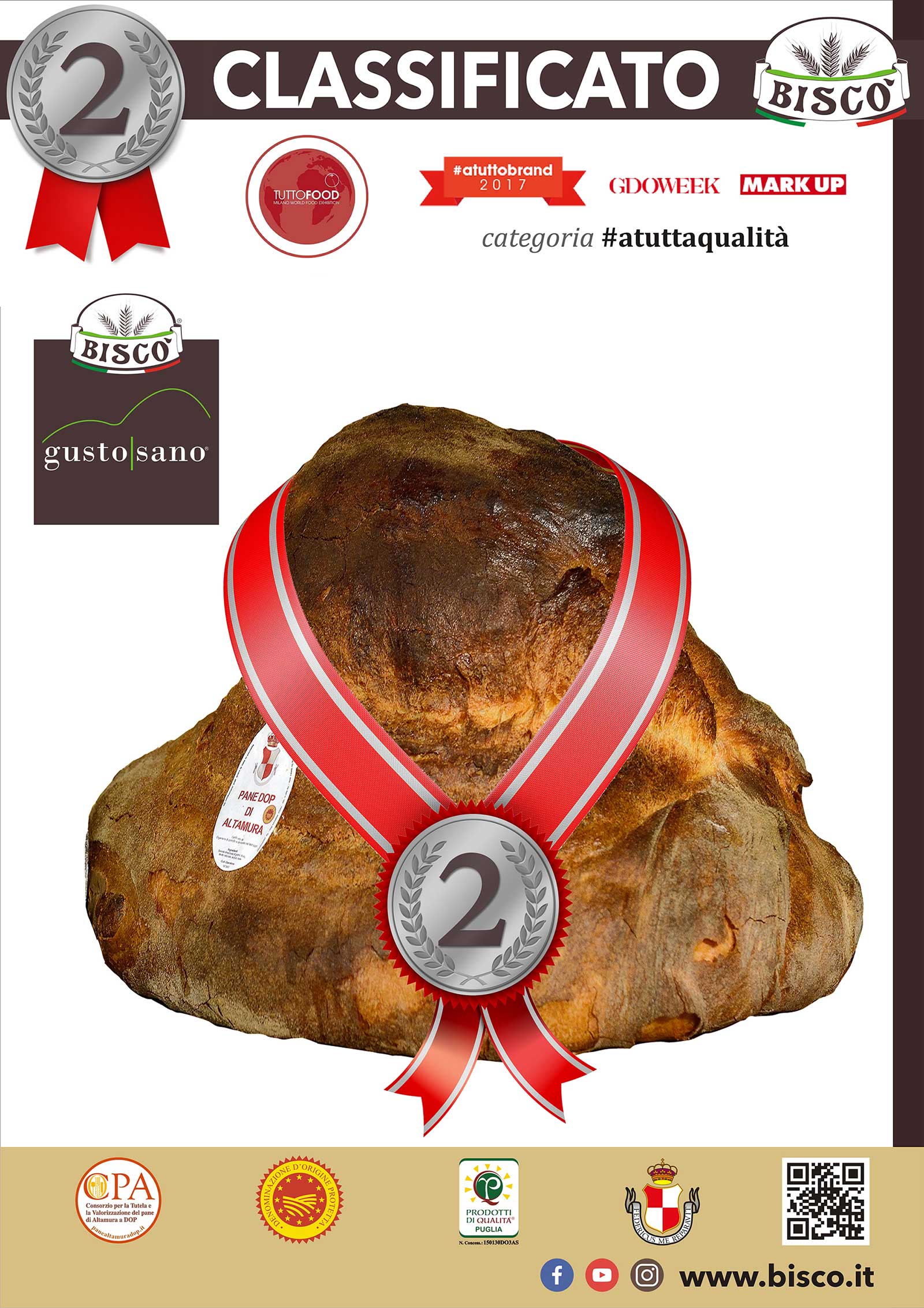 Biscò - Premio TuttoFood2017