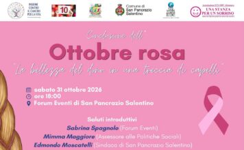 San Pancrazio Salentino, sabato 31 ottobre al Forum Eventi la conclusione della sesta edizione dell’Ottobre Rosa