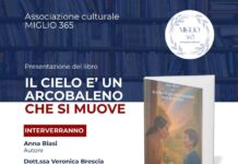 Brindisi, l’Associazione “Miglio 365” presenta il libro “Il cielo è un arcobaleno che si muove” di Anna Biasi